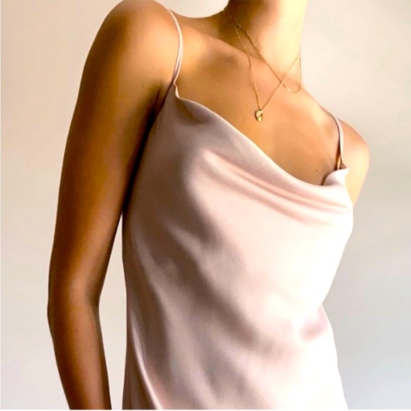 Babaton Dresses & Skirts - Babaton Light Pink Slip Dress